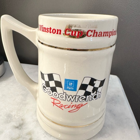 Dale Earnhardt Five Time Winston Cup Championship Ceramic Mug - Collectible - Picture 12 of 13